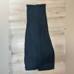 Babaton Black Maxi Skirt
